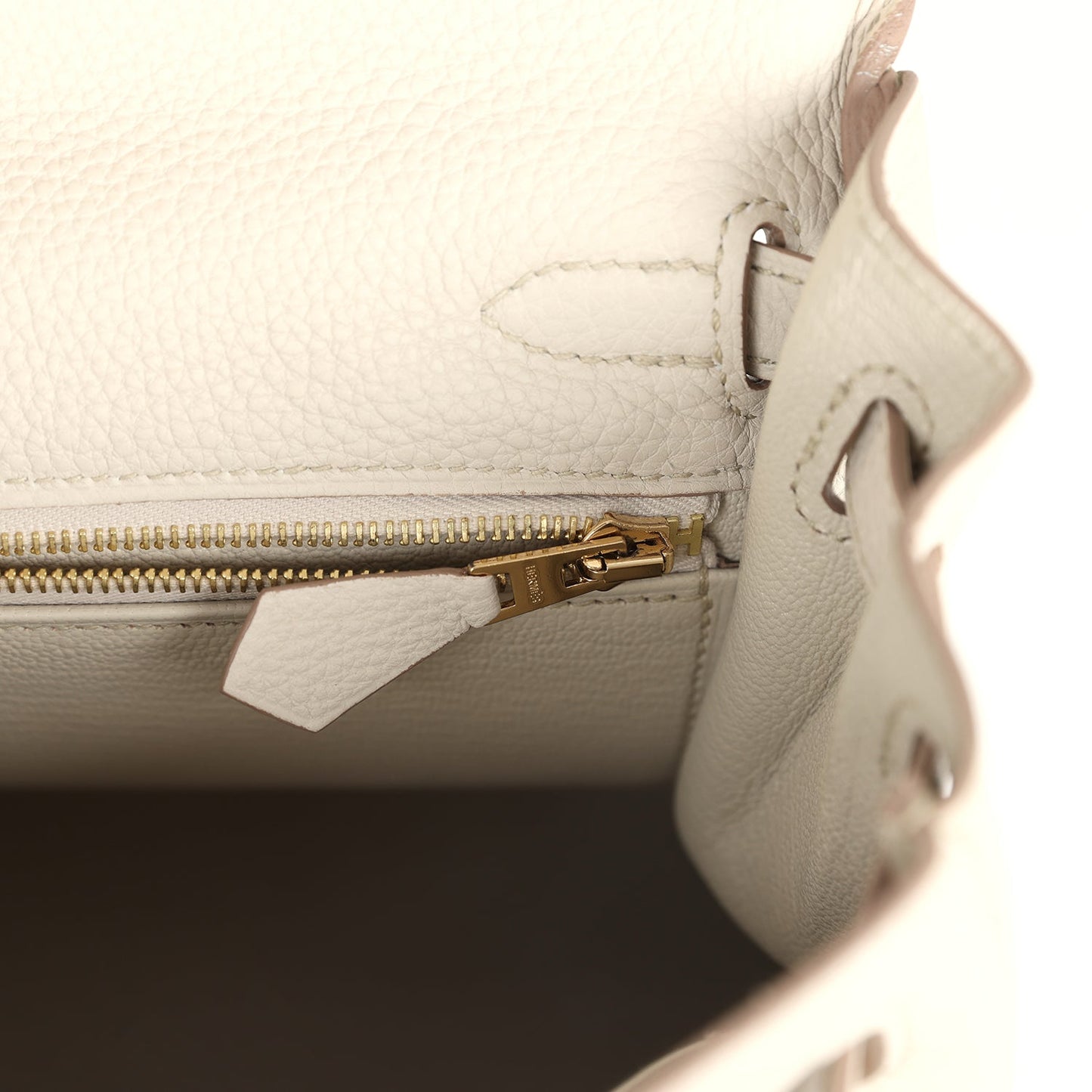Hermes Kelly Retourne 25 Beton Togo Gold Hardware