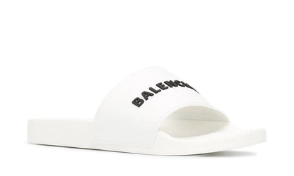 Balenciaga - Logo Embossed Pool Slides