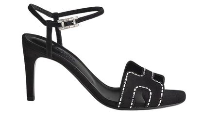 HERMES Heden 80 sandal "Black"