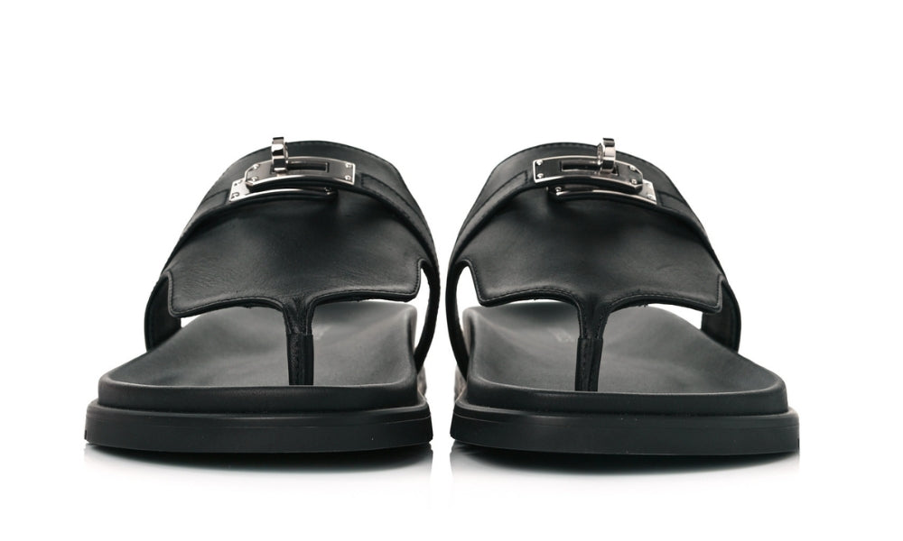 HERMES Empire sandal "Black"