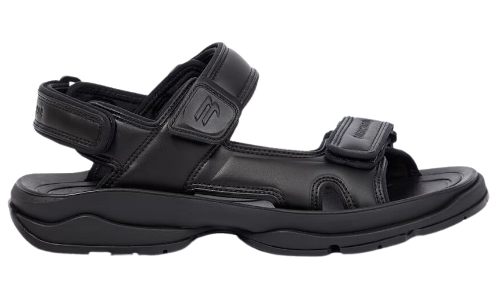 Balenciaga Tourist Sandal 'All Black'