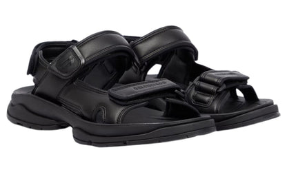 Balenciaga Tourist Sandal 'All Black'