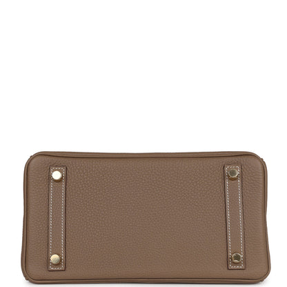 Hermes Birkin 25 Etoupe Togo Gold Hardware