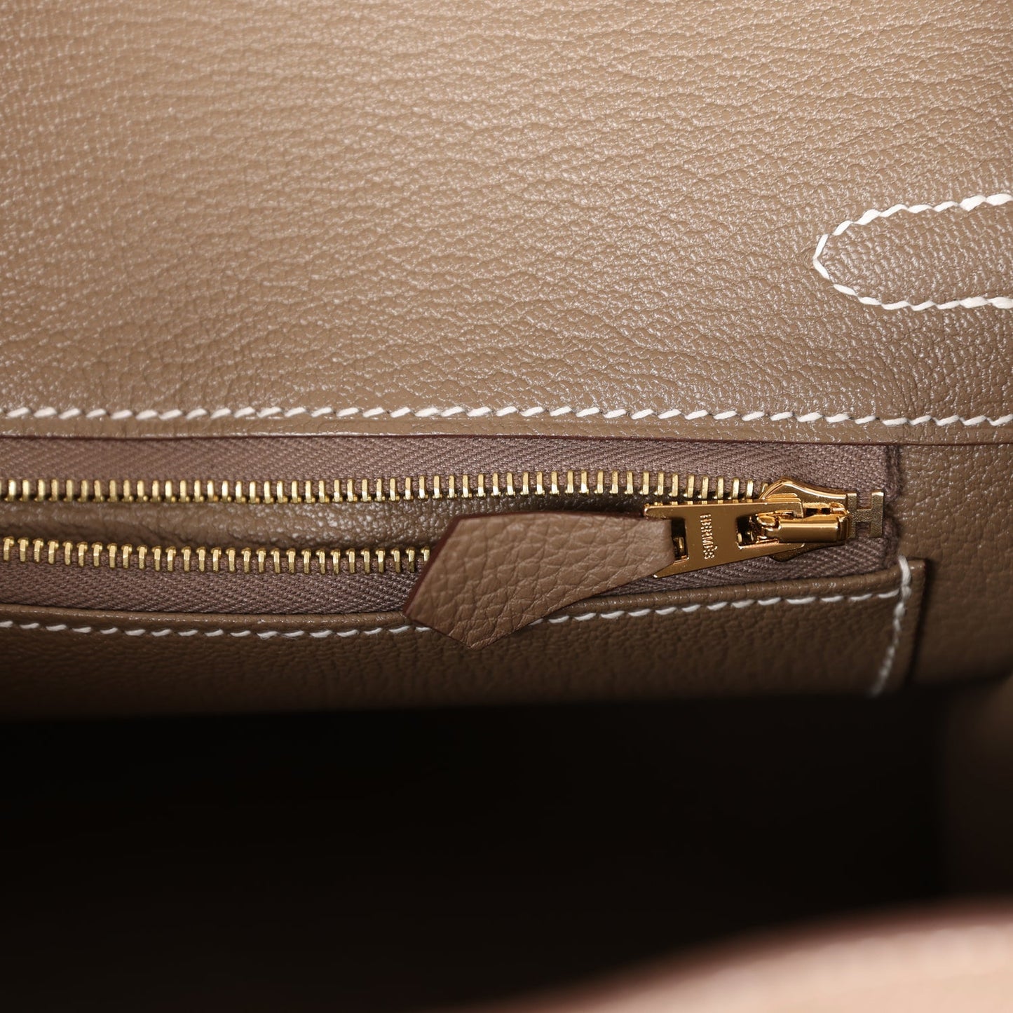 Hermes Birkin 25 Etoupe Togo Gold Hardware