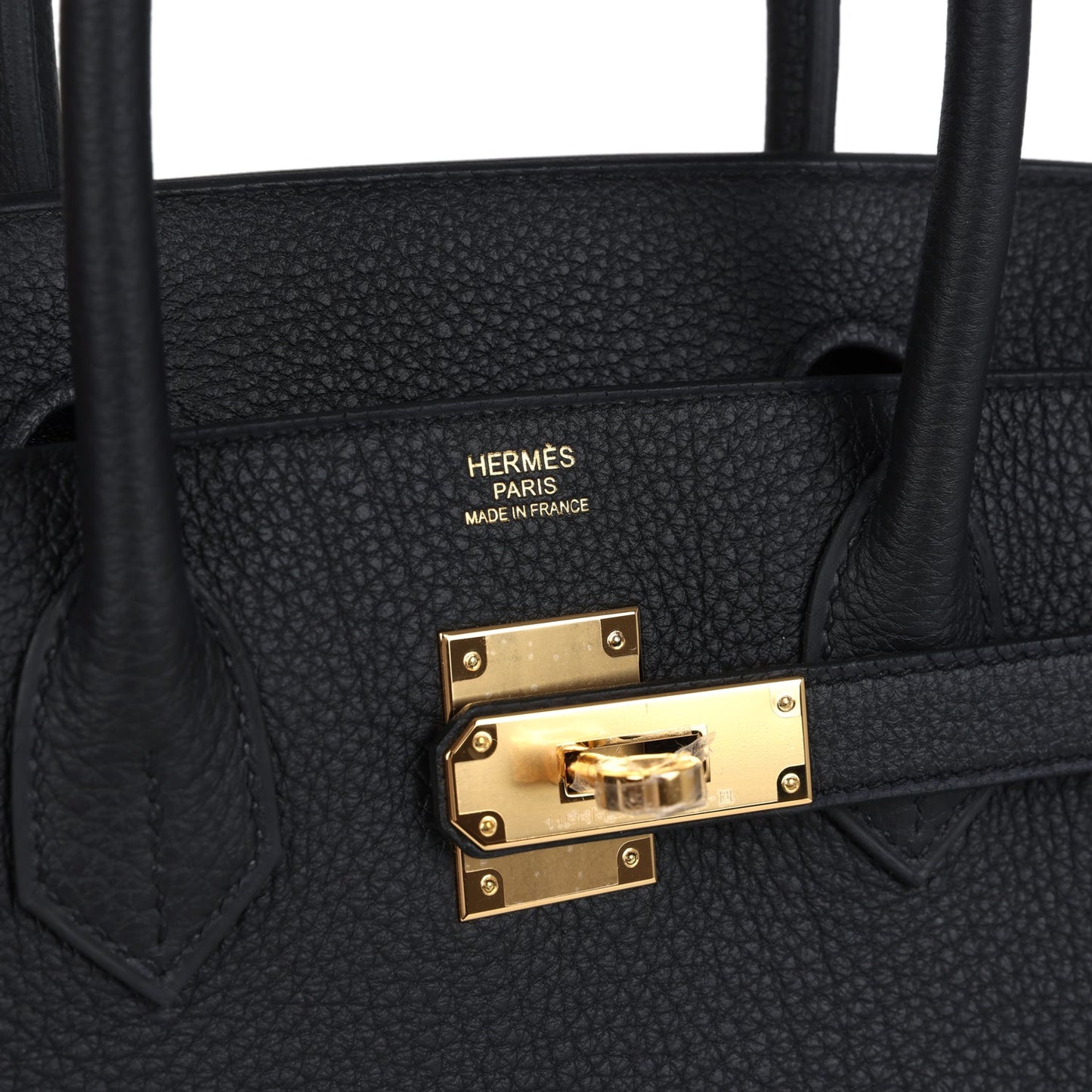 Hermes Birkin 30 Black Togo Gold Hardware