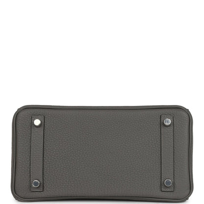 Hermes Birkin 25 Gris Meyer Togo Palladium Hardware