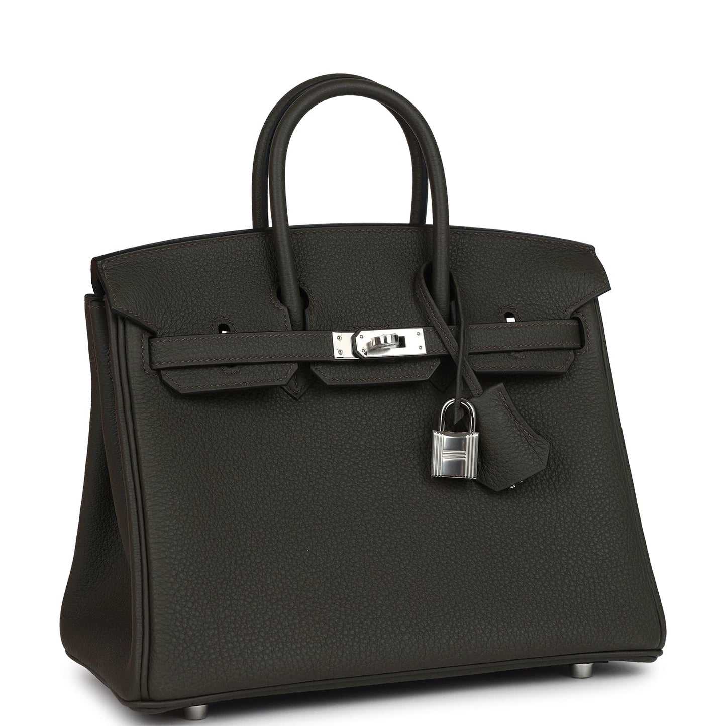 Hermes Birkin 25 Vert de Gris Togo Palladium Hardware