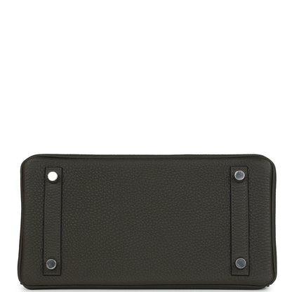 Hermes Birkin 25 Vert de Gris Togo Palladium Hardware