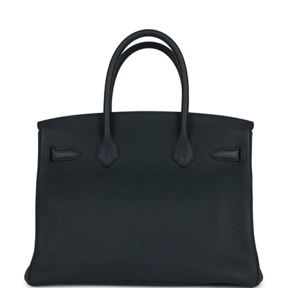 Hermes Birkin 30 Vert Rousseau Togo Gold Hardware