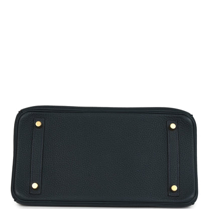 Hermes Birkin 30 Vert Rousseau Togo Gold Hardware