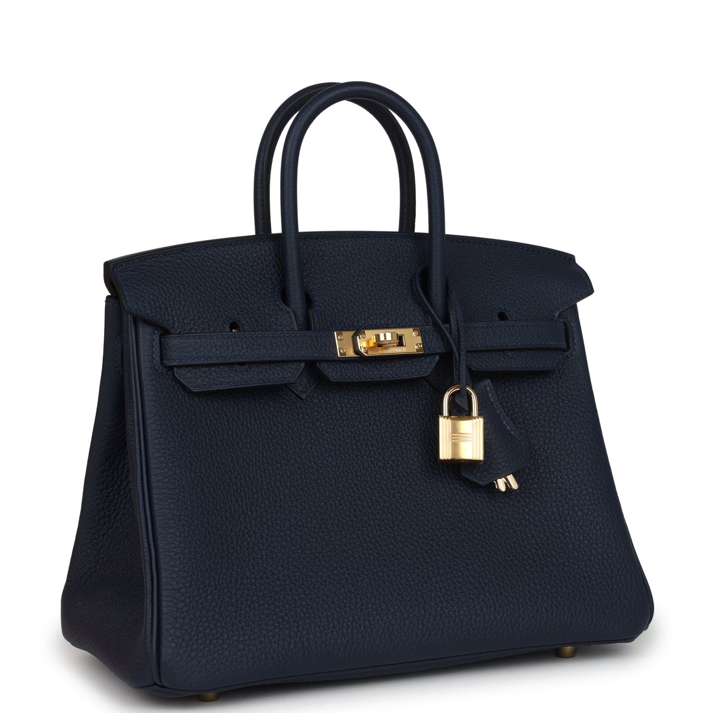 Hermes Birkin 25 Bleu Abysse Togo Gold Hardware