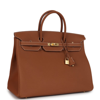 Hermes Birkin 40 Gold Togo Gold Hardware