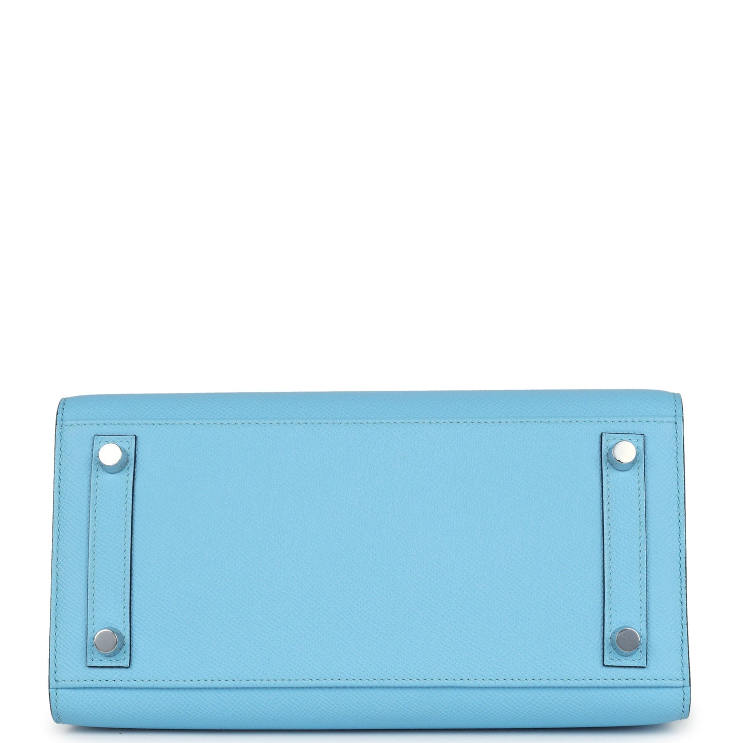 Hermes Birkin Sellier 25 Celeste Epsom Palladium Hardware