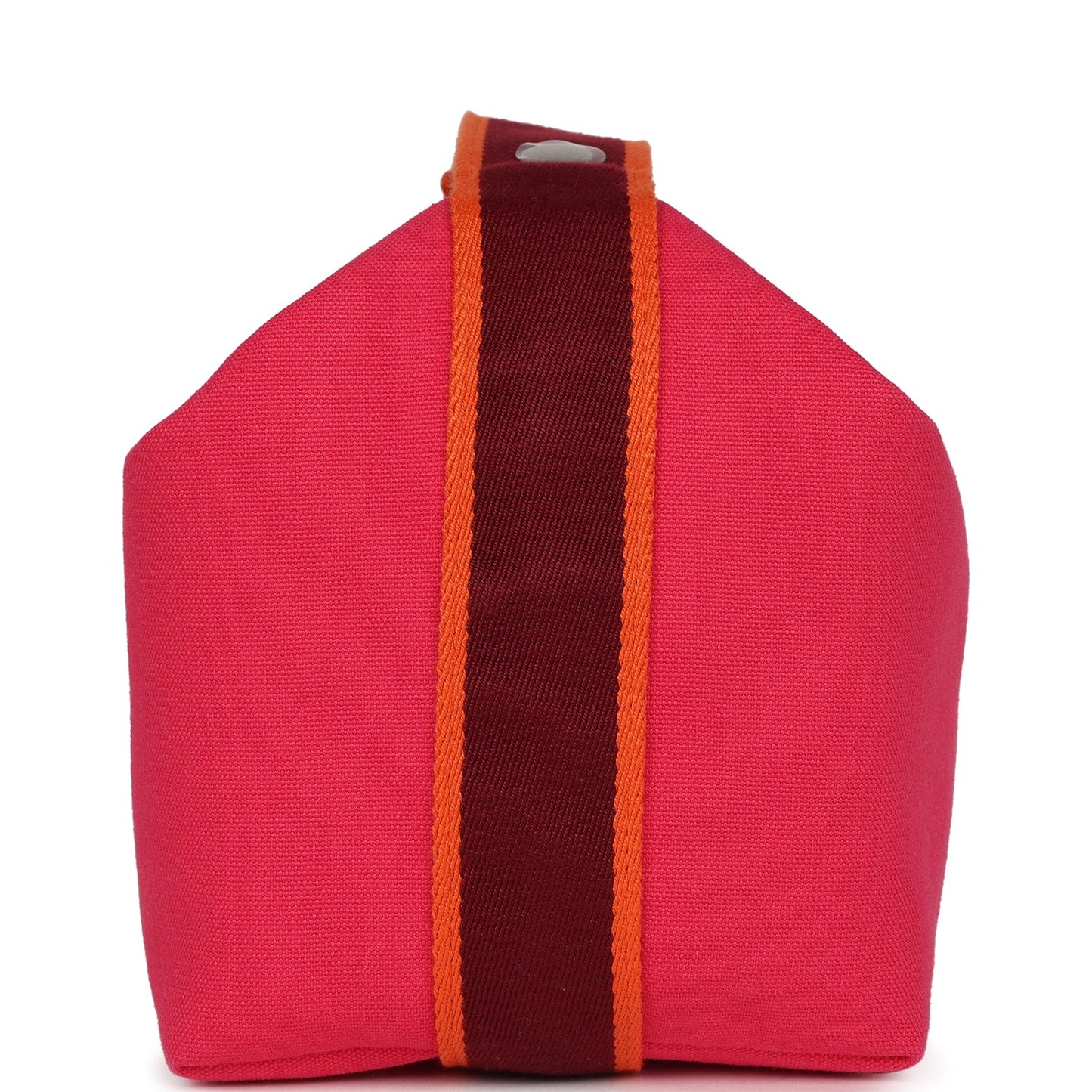 Hermes Bride A Brac Carre Case GM Hibiscus Canvas Palladium Hardware