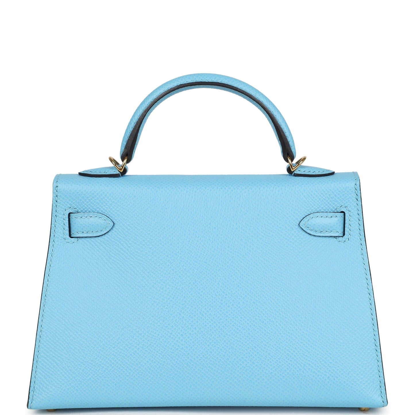 Hermes Kelly Sellier 20 Celeste Epsom Gold Hardware
