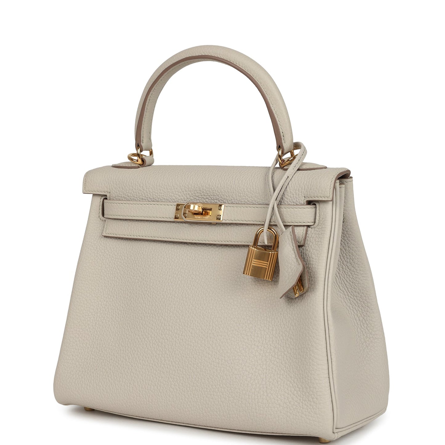 Hermes Kelly Retourne 25 Beton Togo Gold Hardware