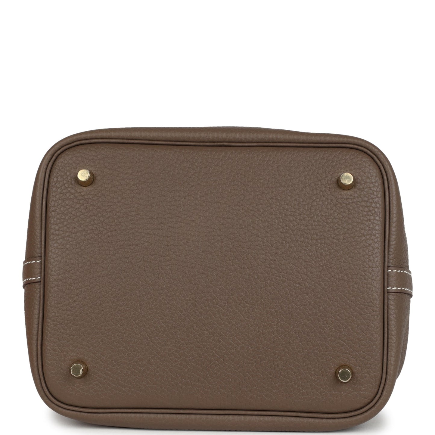 Hermes Picotin Lock 22 Etoupe Clemence Gold Hardware