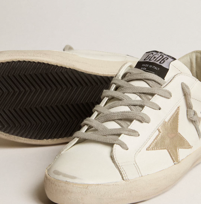 Super-Star Donna con stella oro e talloncino in glitter nero "ULTIMI PEZZI"