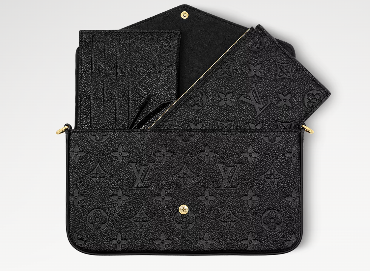 LV POCHETTE FÉLICIE Black