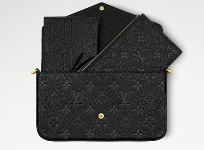 LV POCHETTE FÉLICIE Black
