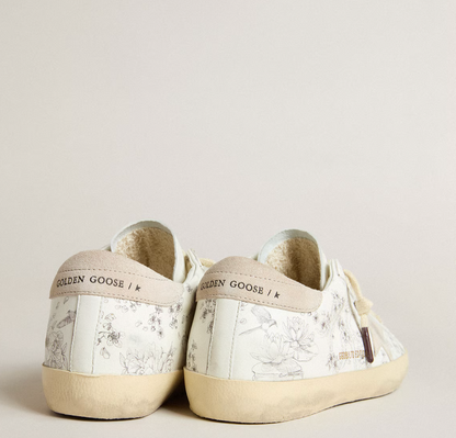 Super-Star LTD CNY in white leather with lettering on the upper "LIMITED"