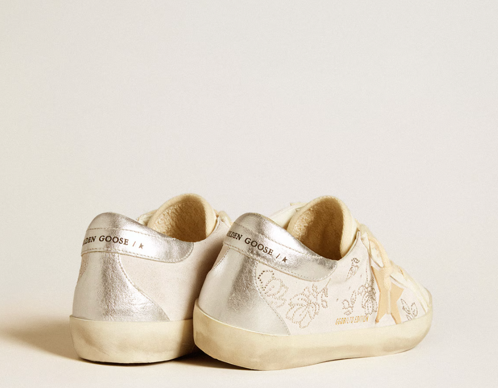 Super-Star LTD with Swarovski crystals and smoke gray leather star