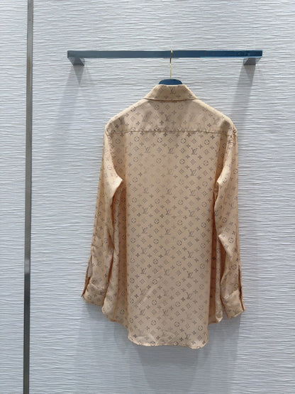 LV 25 Full Of Small Details Set Light Brown Poliester