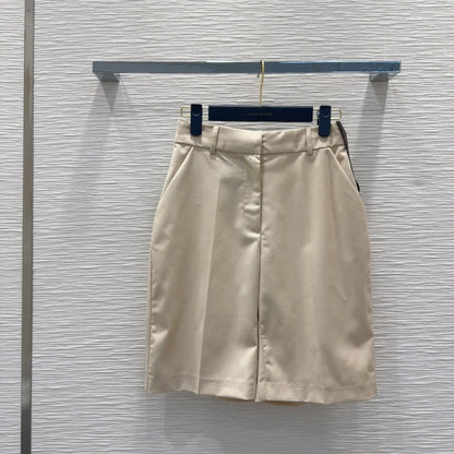 LV 25 Simple Elegant Vest Set Black Beige Poliester Wool