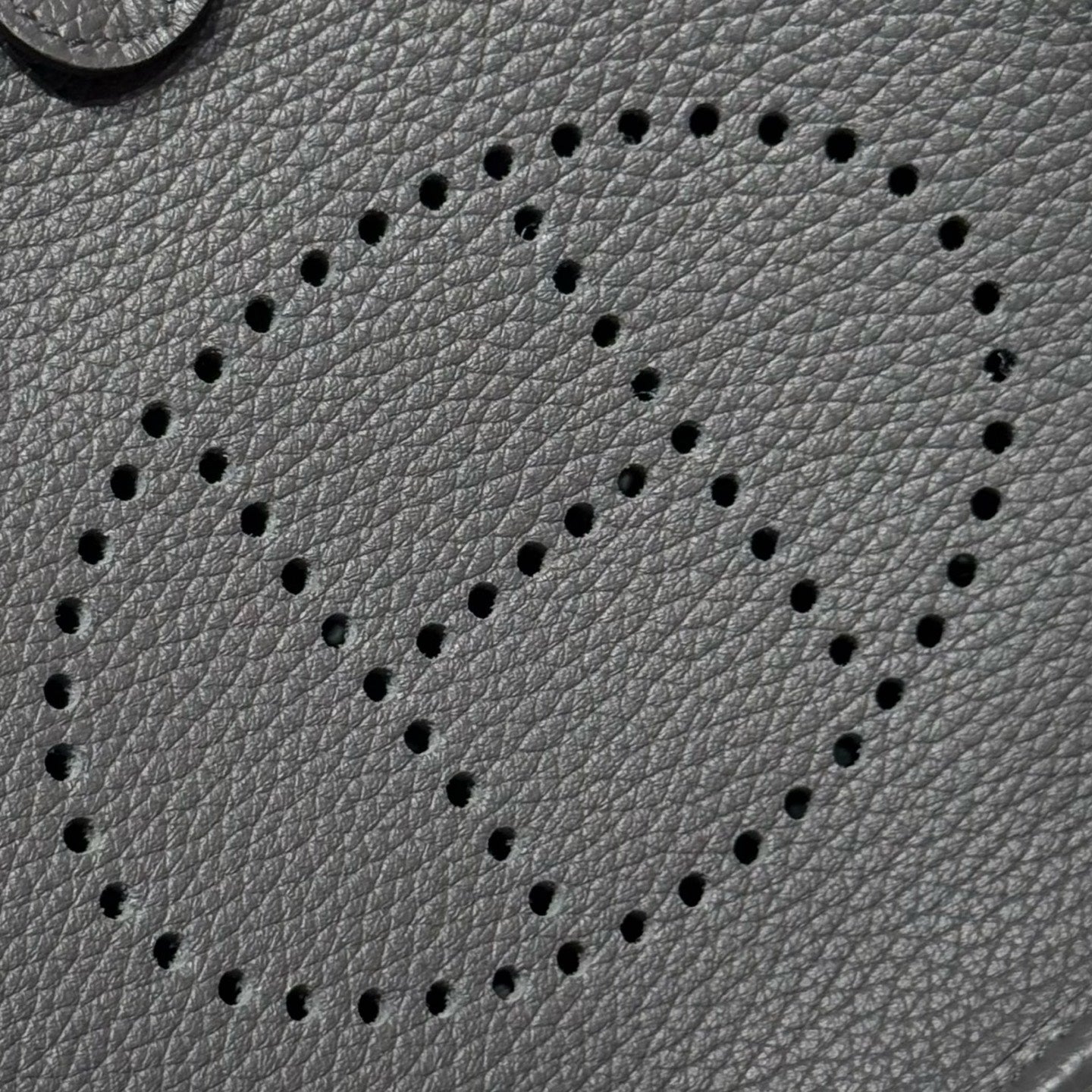 Hermes Evelyn 18 Bag Graphite Gray Epsom Leather 255530