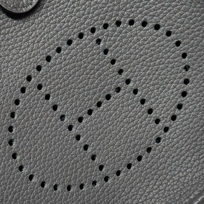 Hermes Evelyn 18 Bag Graphite Gray Epsom Leather 255530