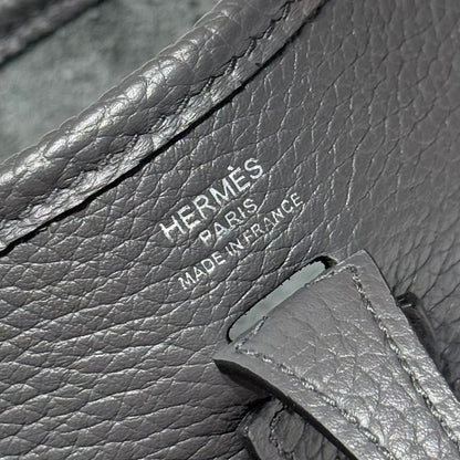 Hermes Evelyn 18 Bag Graphite Gray Epsom Leather 255530