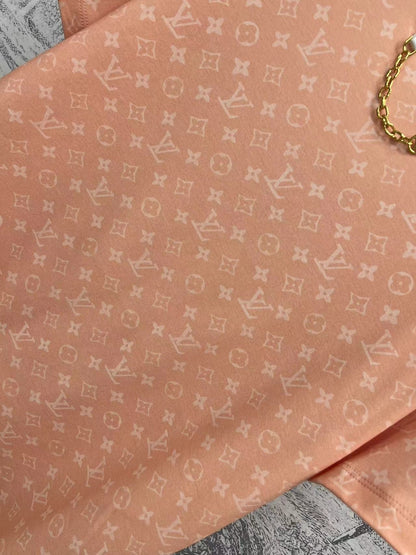 LV 25 Age-Reducing Simple T-Shirt Orange Cotton